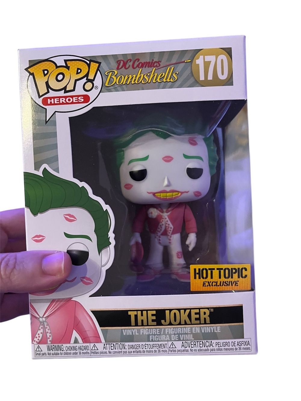 Funko Pop! Heroes DC Bombshells The Joker #170 HT Exclusive
